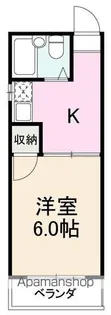 幸マンション【2階】の間取り