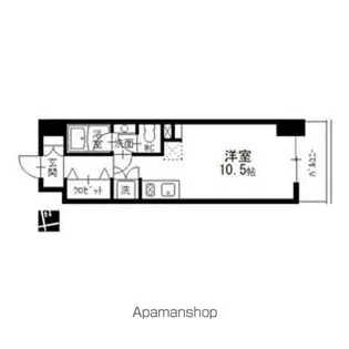 泉アパートメント【7階】の間取り