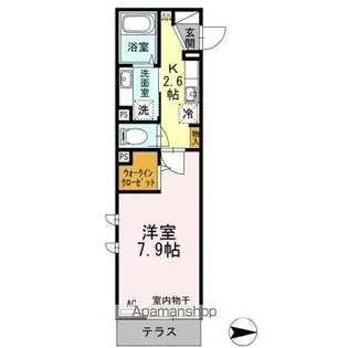 LacasadiMari【1階】の間取り
