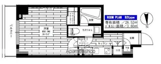 東京都江東区亀戸4丁目【マンション】の間取り