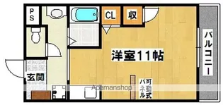 グランフルーリ【2階】の間取り