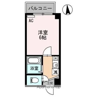 ユーサンハイライズ【3階】の間取り