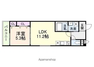 フジパレス今川公園Ⅴ番館【1階】の間取り