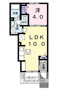 アーバンステージⅡ【1階】の間取り
