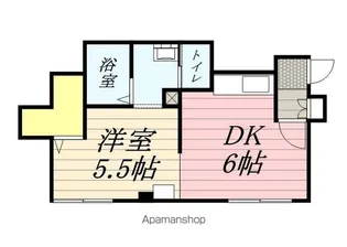 ロイヤルコート南麻生Ⅱ【107号室】の間取り