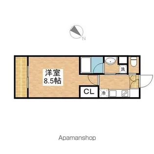 タウンライフ千種【603号室】の間取り