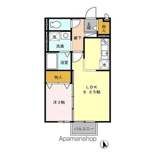 シャルムステージ【1階】の間取り