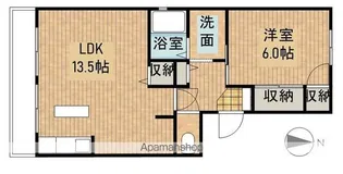 ルミエール薗ヶ谷【2階】の間取り