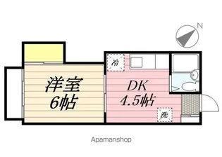 ラフィーヌ・モナミ【1階】の間取り
