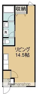 メゾンド金堀【2階】の間取り