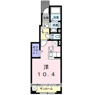 ウィステリア【1階】の間取り
