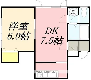 レイトンハウスⅣ【102号室】の間取り