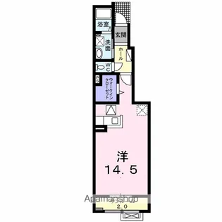 スイートピー【1階】の間取り