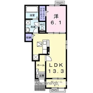 GRAND FIELD A【1階】の間取り