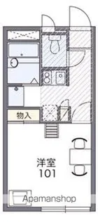 レオパレススマイル【1階】の間取り