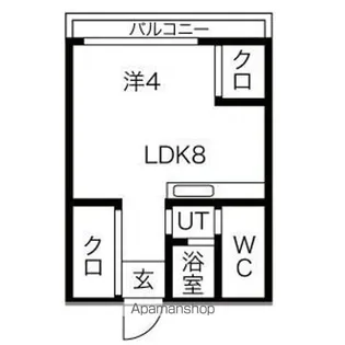 R4TMビル【6階】の間取り