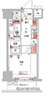 神奈川県横浜市南区永楽町1丁目【マンション】の間取り