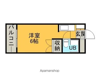 プレアール山王【1階】の間取り