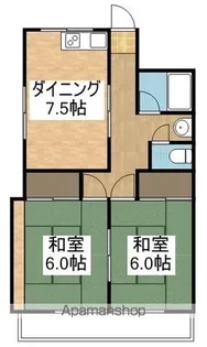 大場ビル【3階】の間取り