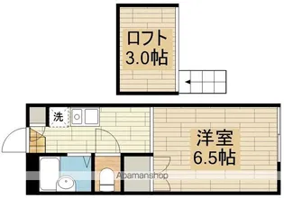 プリムヴェール【1階】の間取り