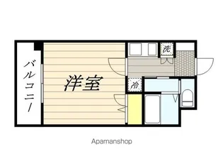 サヴォイ ブロンズガーデニア【2階】の間取り