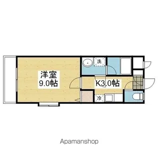 ルミエール空港通【301号室】の間取り