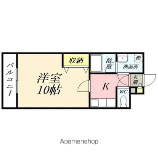 東古松S−1ビル【402号室】の間取り
