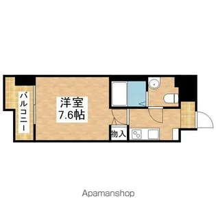 愛知県名古屋市昭和区鶴舞2丁目【マンション】の間取り