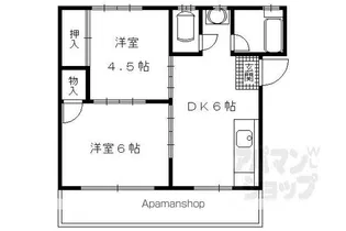 藤和荘【3w号室】の間取り