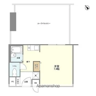 ディオケネス【507号室】の間取り