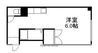 エーエムエスⅡ【106号室】の間取り
