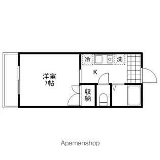アーバン21【308号室】の間取り