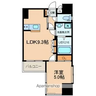 メゾン ド ばんらい【8階】の間取り