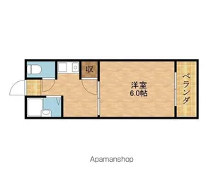 モリビル京橋【812号室】の間取り