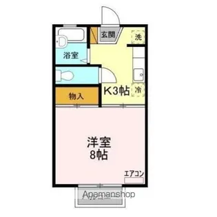 ライトハウス Ⅲ【2階】の間取り