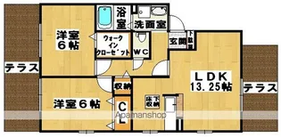 ファミール寿【1階】の間取り