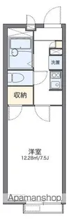レオパレス下関中央【206号室】の間取り