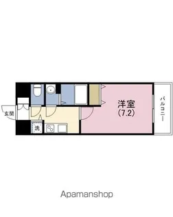 エスリード大阪城PREMIER【4階】の間取り