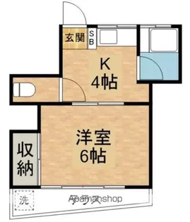 第二鵬【1階】の間取り