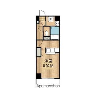 アーバン肴町【403号室】の間取り