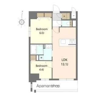 S-RESIDENCE高岳clarity【10階】の間取り
