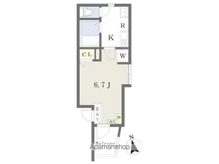 MELDIA保土ヶ谷【2階】の間取り