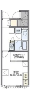 レオパレスFOREST【106号室】の間取り