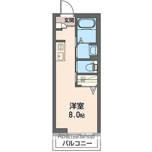 シャーメゾン アトレ【205号号室】の間取り