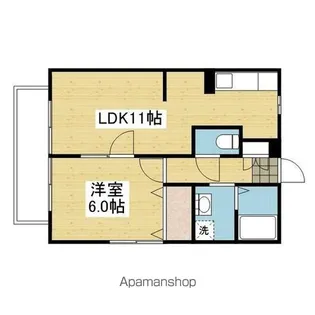 シャトルあすか【101.号室】の間取り