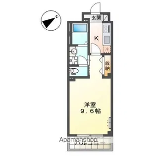 サンプレス五才美【1階】の間取り