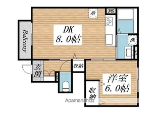 フォレストメゾン糀町【1階】の間取り
