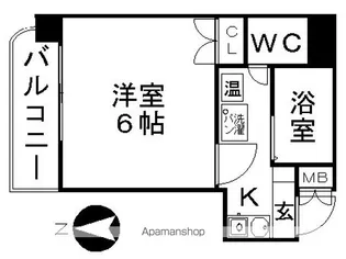 VIVIAN尾頭橋【4階】の間取り