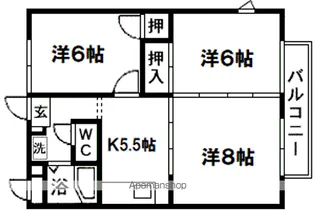 センチュリーパル【1階】の間取り