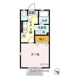 プレミール秋【1階】の間取り